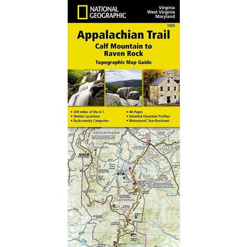 Appalachian Trail: Calf Mountain to Raven Rock Map [Virginia, West Virginia, Maryland]
