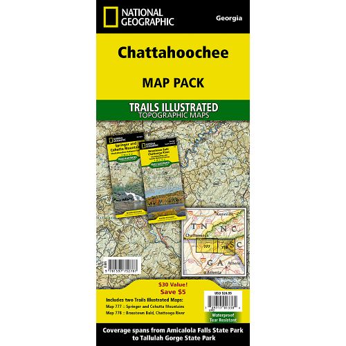 Chattahoochee National Forest [Map Pack Bundle]