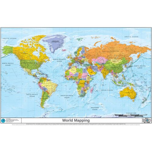 Xyz World Political Map