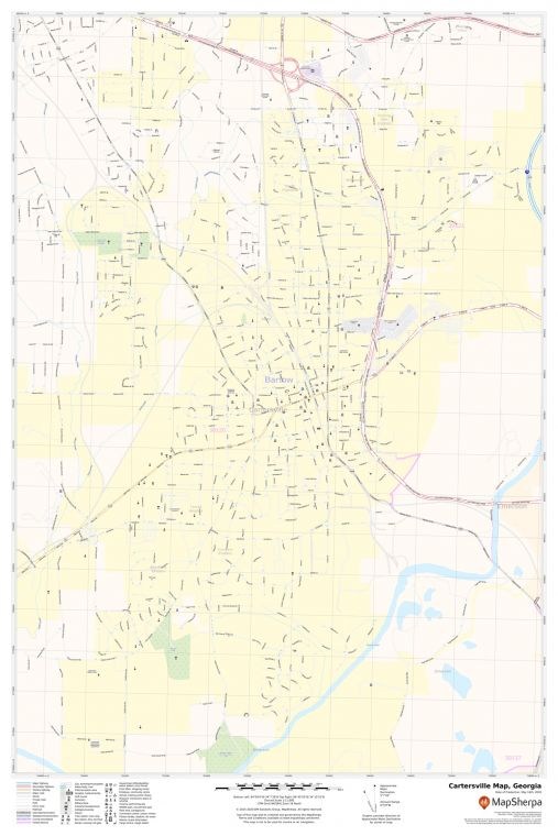 Cartersville Map