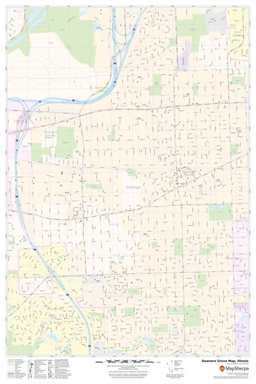 Downers Grove Map