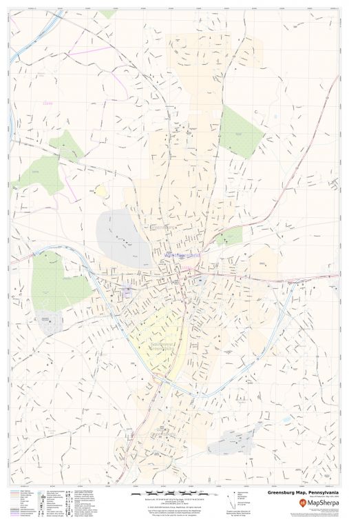 Greensburg Map