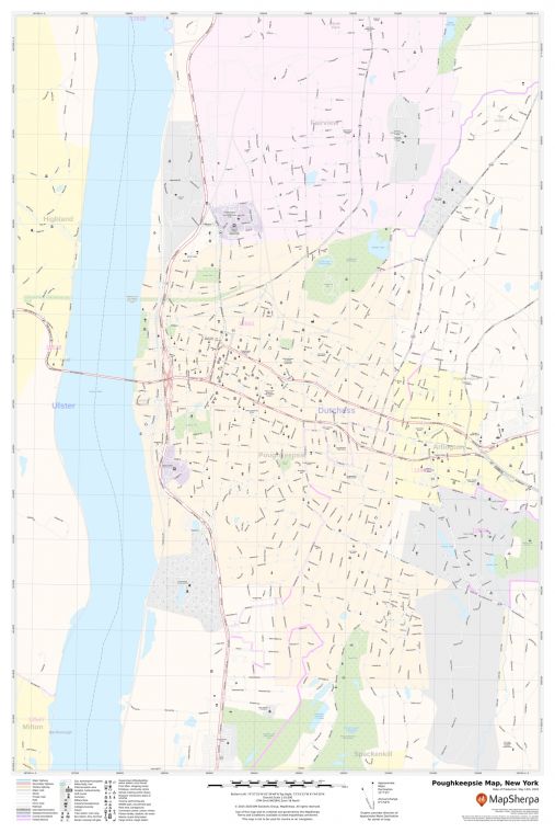 Poughkeepsie Map