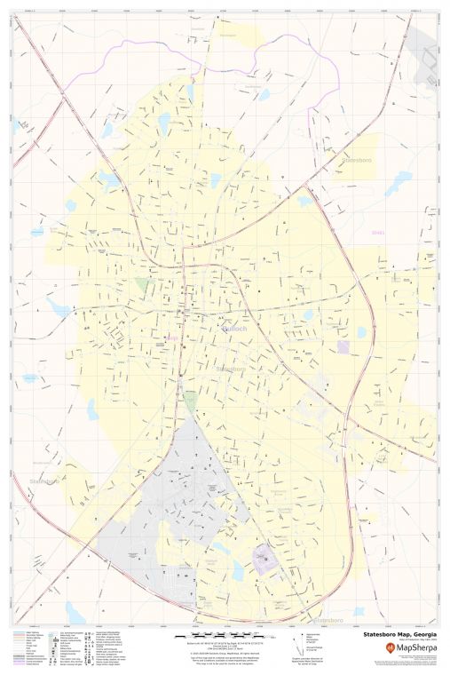 Statesboro Map