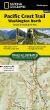 Pacific Crest Trail: Washington North Map [Canada to Snoqualmie Pass]