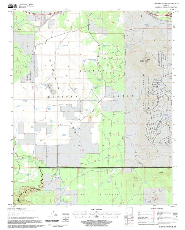 Garland Prairie Quadrangle Map