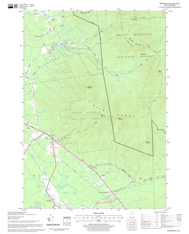 Jefferson Quadrangle Map