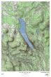 Lake Willoughby Map, Vermont