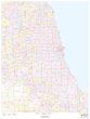 Chicago Illinois Zip Codes Map