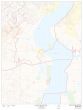 Delaware City ZIP Code Map
