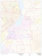 East Peoria ZIP Code Map