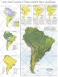 Physical Of South America Published 1972 Map