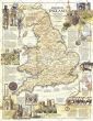 Medieval England Published 1979 Map