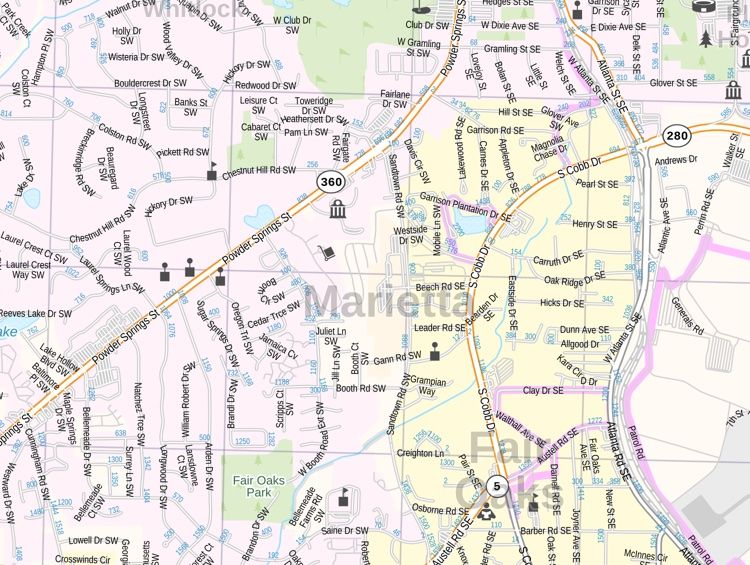 Marietta Map Marietta Square All You Need To Know BEFORE You Go