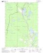 Elk Lake Quadrangle Map