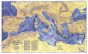 Mediterranean Seafloor Published 1982 Map