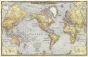 World Map Published 1943