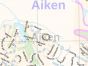 Aiken, SC Map
