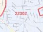 Alexandria ZIP Code Map, Virginia