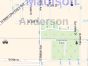 Anderson, IN Map