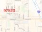 Ashland ZIP Code Map, Oregon