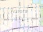 Aurora Map, IL