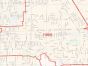 Baton Rouge ZIP Code Map, Louisiana
