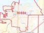 Bay County ZIP Code Map, Florida