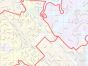 Belmonta ZIP Code Map, California