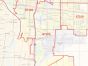 Bernalillo County ZIP Code Map, New Mexico