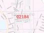 Braintree ZIP Code Map, Massachusetts