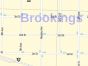Brookings, SD Map