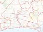 Brunswick County ZIP Code Map, North Carolina