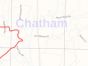 Chatham County ZIP Code Map, North Carolina