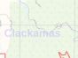 Clackamas ZIP Code Map, Oregon