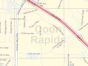 Coon Rapids ZIP Code Map, Minnesota
