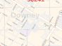 Downey ZIP Code Map, California