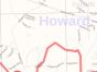Howard County Zip Code Map, Maryland