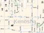 Kenosha, WI Map