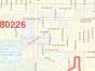 Lakewood ZIP Code Map, Colorado