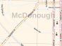 McDonough, GA Map