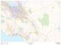 Santa Clara County California Map