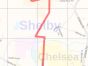Shelby County Zip Code Map, Alabama