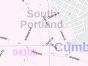 South Portland, ME Map