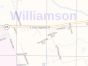 Williamson County Zip Code Map, Texas