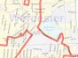 Worcester ZIP Code Map, Massachusetts