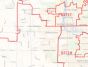 Dane County Zip Code Map, Wisconsin