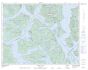 Sonora Island - 92 K/6 - British Columbia Map