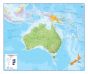 Australasia Political Wall Map