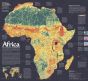 Africa The Human Footprint Published 2005 Map